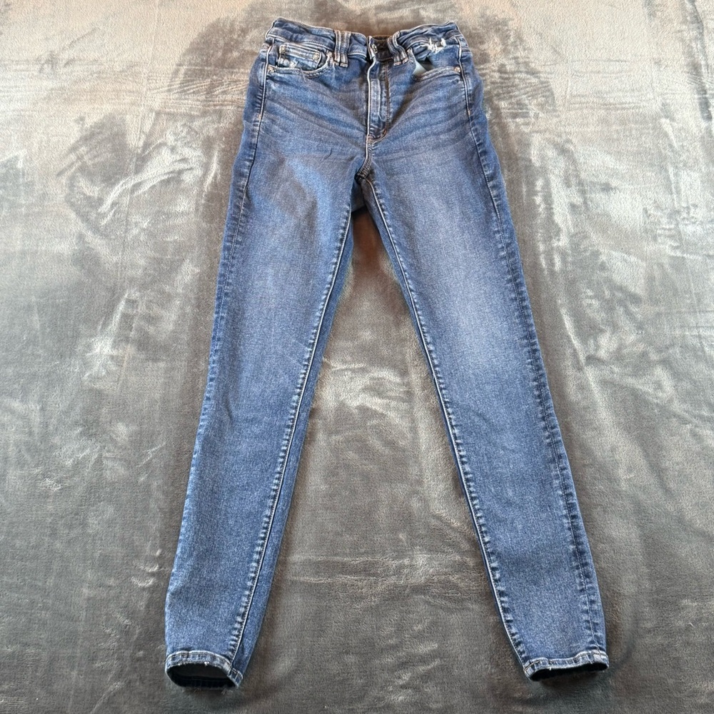 American Eagle Women’s Jeans 6 Long Next Level Stretch‎ Super High-Rise Jegging